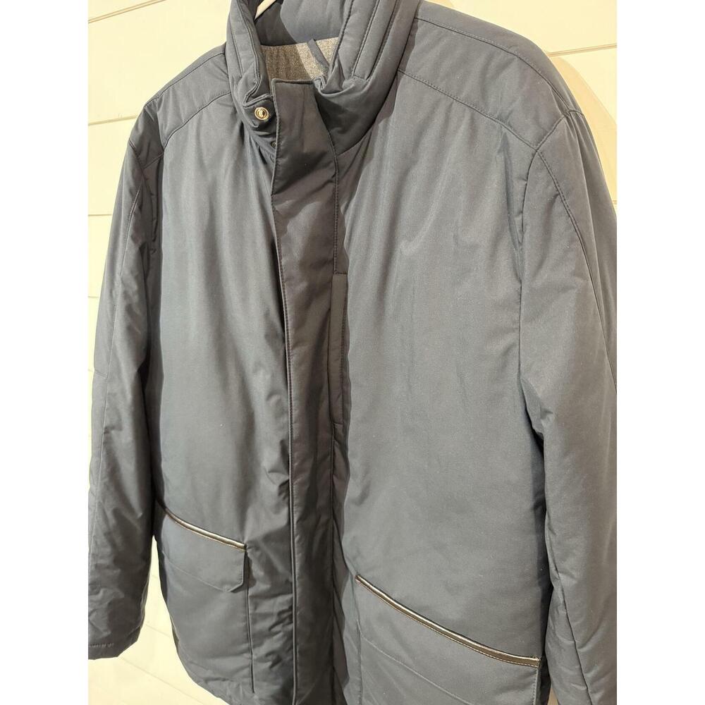 Corneliani Men's Blue technical cashmere field jacket 54 RTL: $1,095.00 - Picture 3 of 6